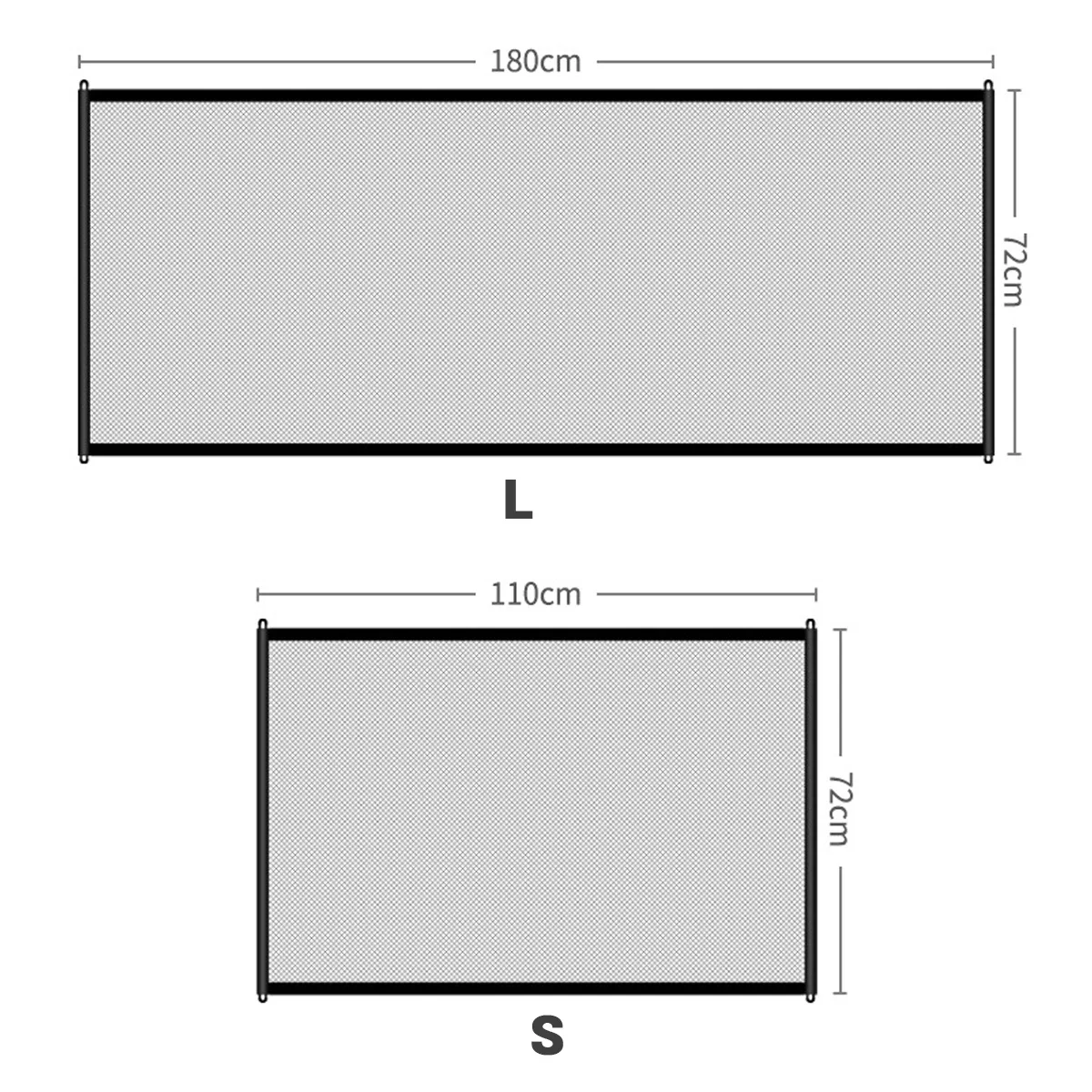 Children's Isolation Guardrail Balcony Durable Safety Protection Net Deck Fence Fine Mesh Multi-purpose Punching Indoor Barrier