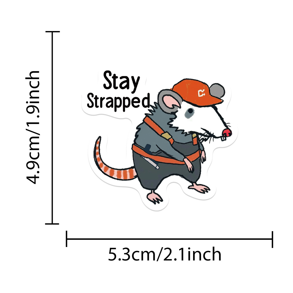 50pcs Funny Cartoon Snarky Cat MEME Stickers Decals Phone Scrapbook Skateboard Suitcase Refrigerator Graffiti Aesthetic Stickers