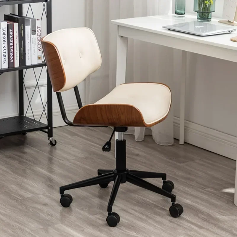 หรูหราเก้าอี้คอมพิวเตอร์ไม้Study Seat Home Gamerเก้าอี้Sedentary Liftหมุนเก้าอี้สํานักงานErgonomicเฟอร์นิเจอร์สํานักงาน
