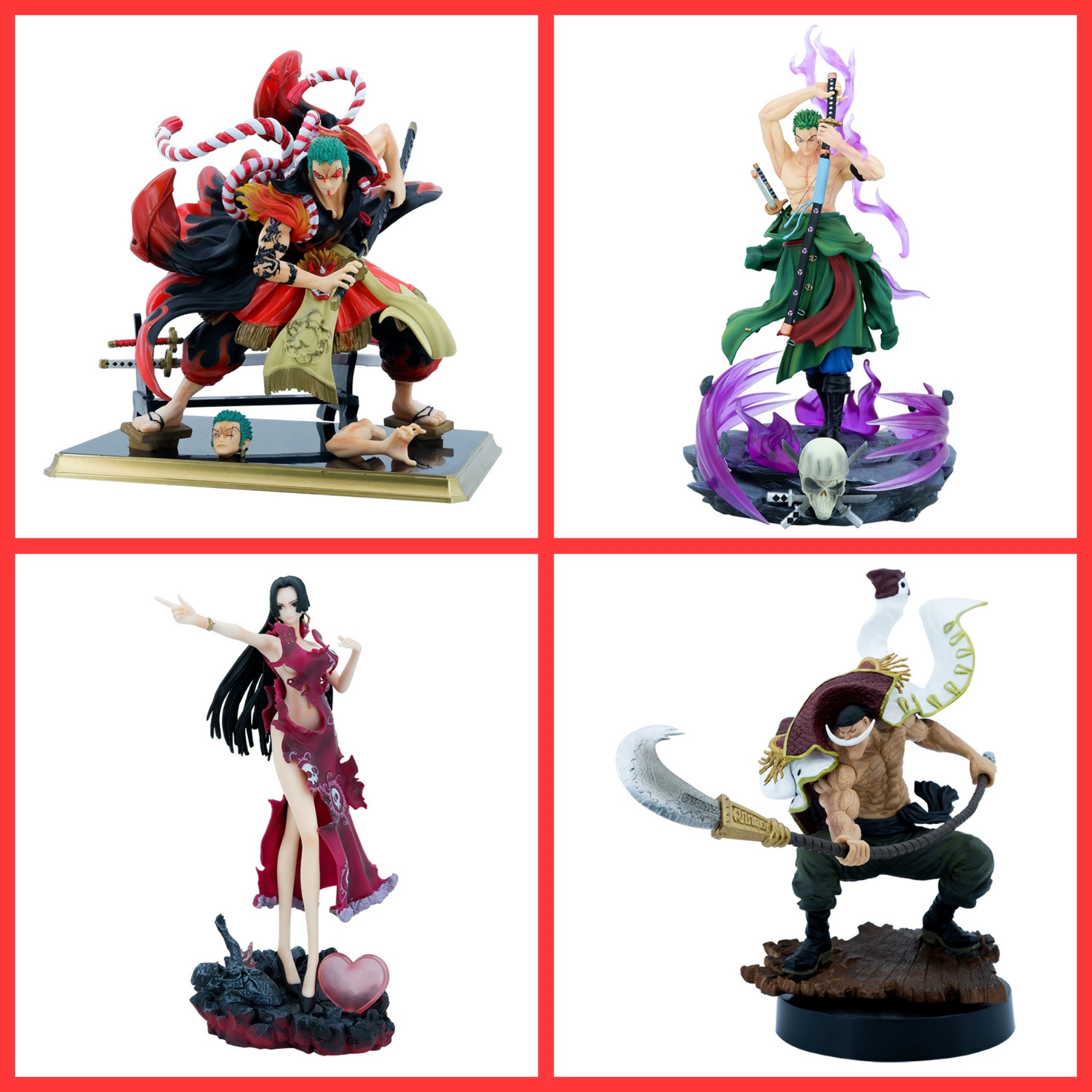 Figura de Anime de una pieza, caja misteriosa ciega, Shanks Teach Luffy Buggy Zoro Shanzhi Nami, caja sorpresa de persona aleatoria