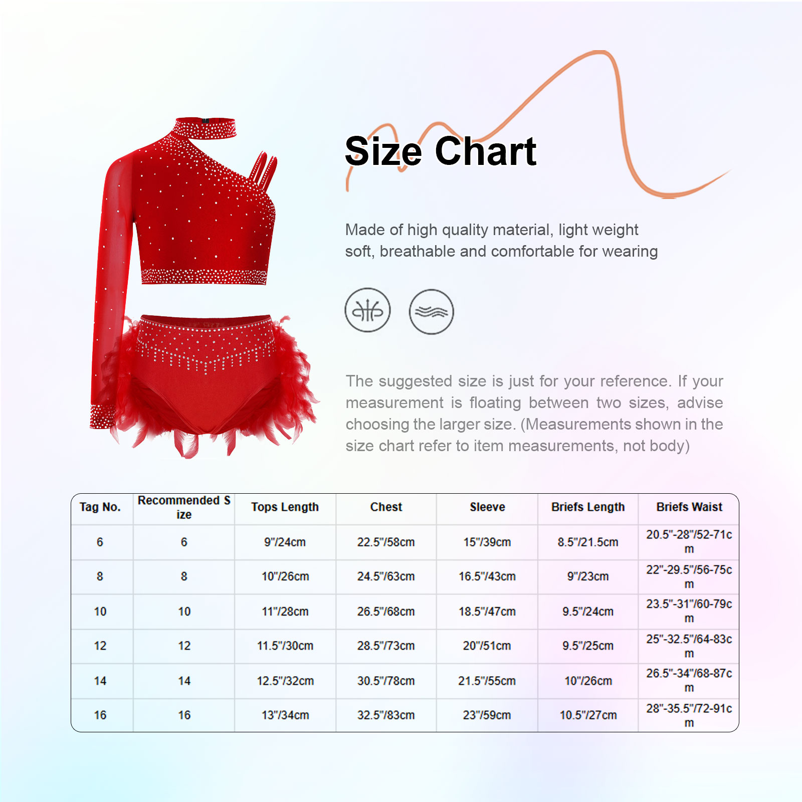 Conjunto de dança de balé infantil para meninas, top curto com strass e cuecas de penas, roupa para trajes de performance contemporânea lírica moderna