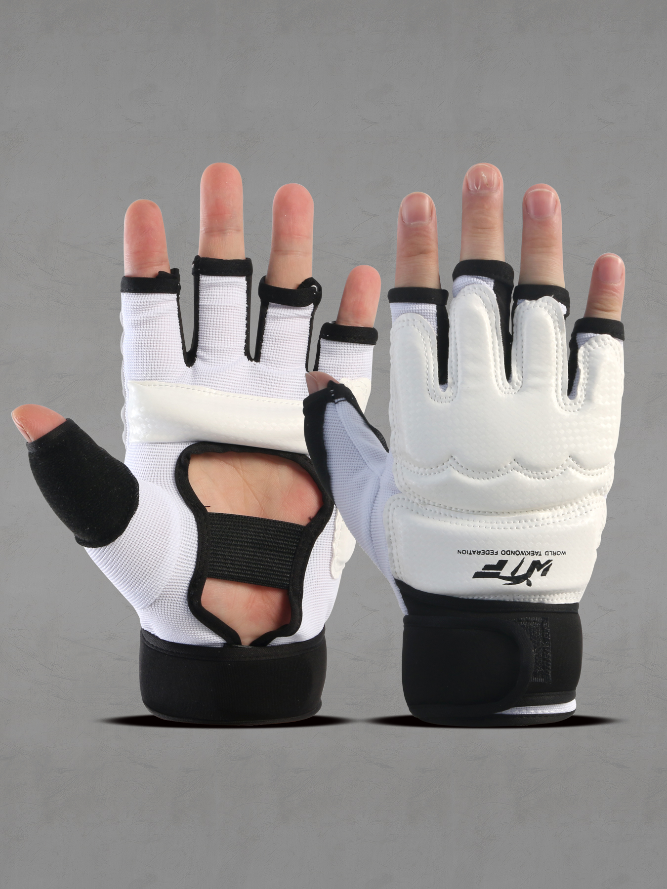 高品質キックボクシンググローブ MMA グローブムエタイトレーニングボクサーファイト機器ハーフミット Pu レザー黒ボクシング機器