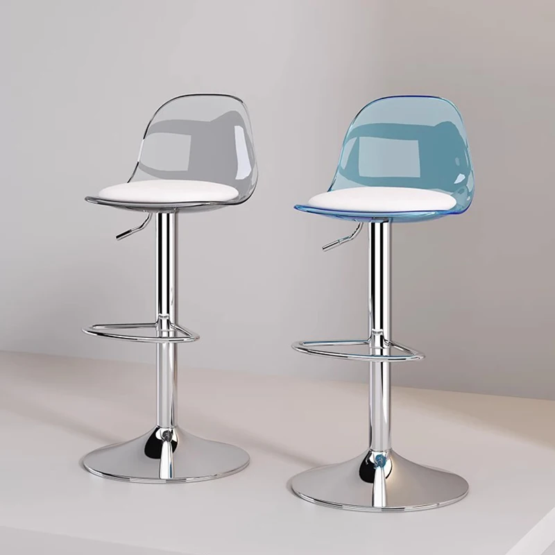 Taburetes de Bar de altura de Accent, taburetes minimalistas para dormitorio, fiesta de pesca, balcón, bartaburetes modernos, muebles de moda cómodos y ergonómicos