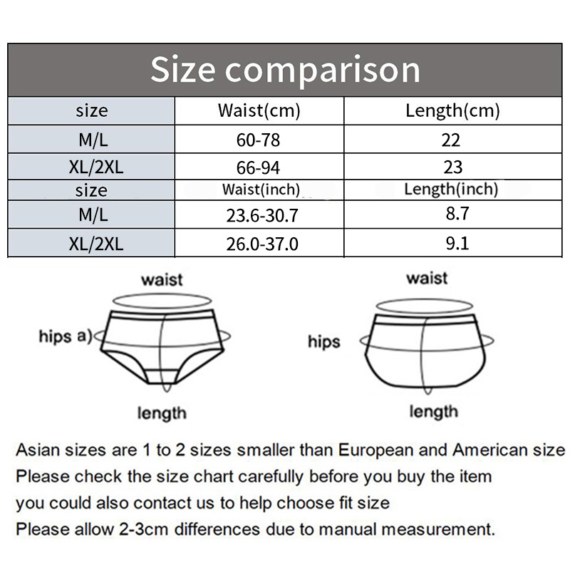 2PCS Women Panties Seamless Briefs Underwear Low Rise Underpants Sexy Lingerie Pantys High Elasticity Comfortable Intimates