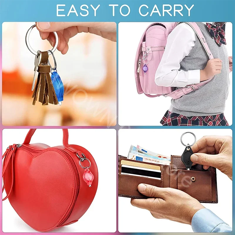 100 pçs mini led chaveiro luzes lanterna uv luz uv luz de emergência de bolso mini tocha luz preta chaveiro lanternas