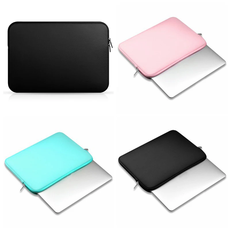 Funda suave para portátil de 11-15,6 pulgadas, funda para tableta, funda para Macbook Air Pro, funda de piel para Huawei MateBook HP Dell
