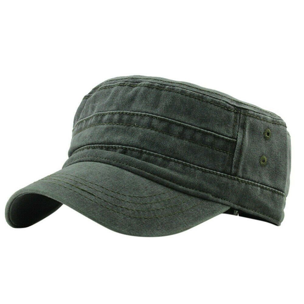 Big Head Man Large Size Pure Cotton Army Flat Cap Outdoors Baseball Cap Summer Polyester Plus Size Military Hat