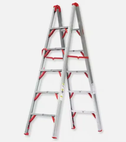 Escalera doméstica de aluminio de diseño personalizado para sitios de construcción