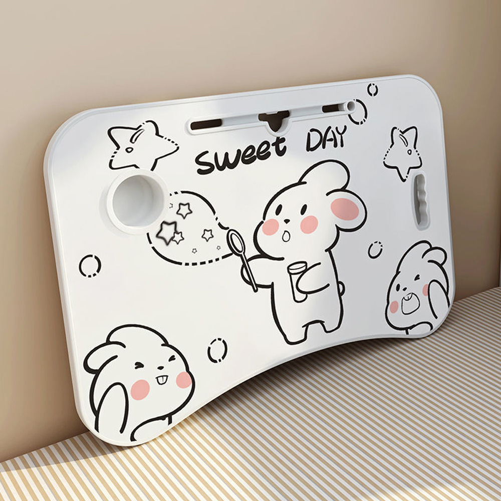 Small Table In Bed Foldable Dormitory Laptop Desk Learning Student Desk Simple Household Bedroom Table Board