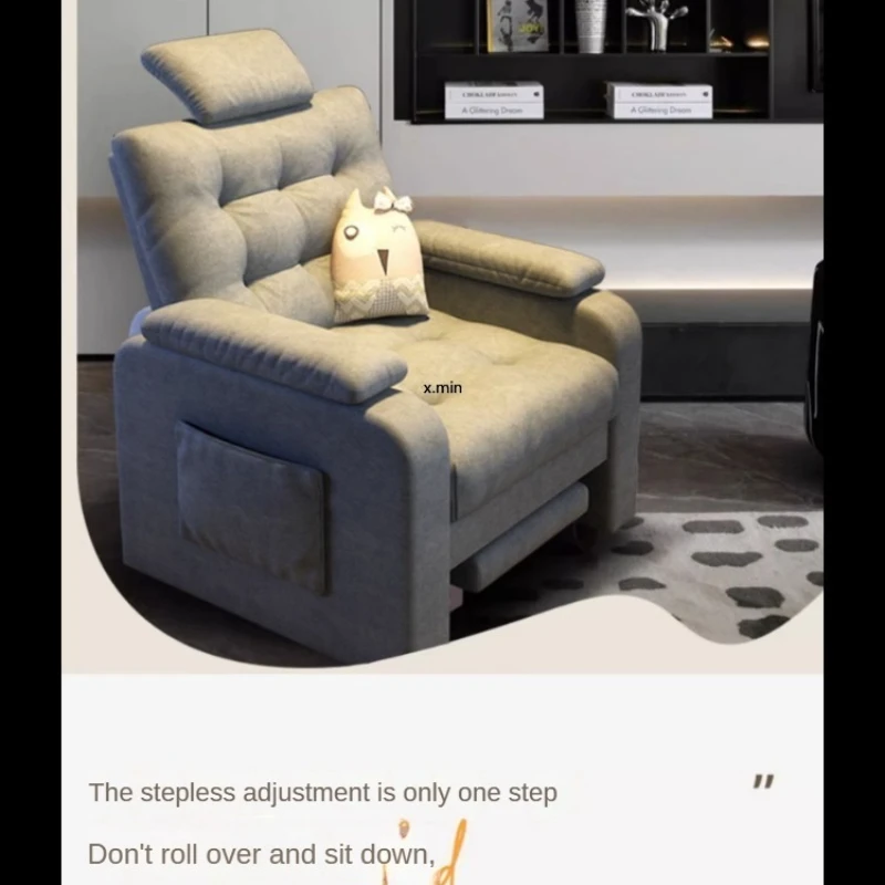 Lazy Computer Chair Home Office Back Sitting Comfortable Sofa Chair Bedroom Internet Café Gaming Chair Furniture muebles