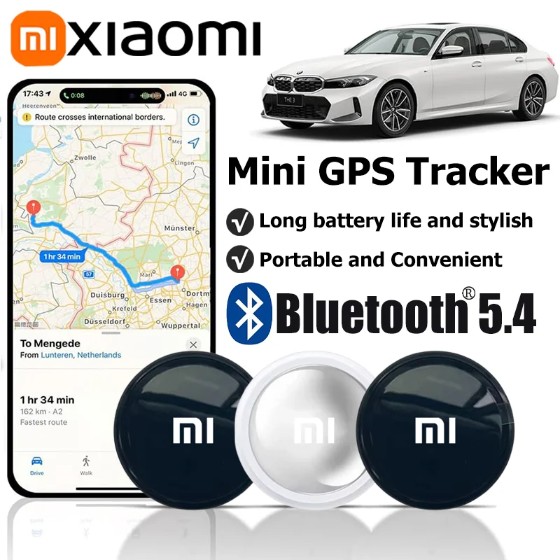 Xiaomi умный портативный Finder мини GPS трекер устройство Airtag анти-потеря для детей пожилые домашние животные Bluetooth локатор устройство локатор