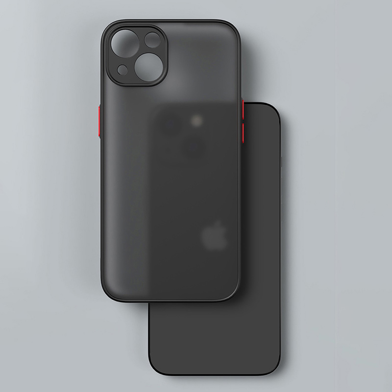 Funda de teléfono mate para IPhone 13, 12, 11, 14 Pro Max, Mini funda de silicona suave de lujo a prueba de golpes para IPhone X, XS, Max, XR, 15, 7, 8 Plus, SE