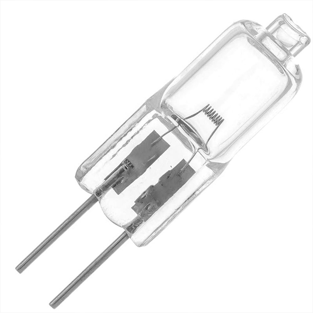 Bombilla halógena G4 de 12V y 20W, lámpara de enchufe de dos pines de cristal para reemplazo de difusor de Aroma, iluminación de bajo voltaje