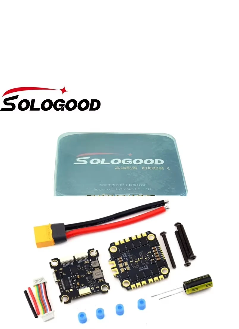 SoloGood F722 60A Stack ICM42688P F722 Vluchtcontroller BLHELI_S 60A 4in1 ESC 30,5X30,5mm 2-6S voor FPV Freestyle Drones Onderdelen