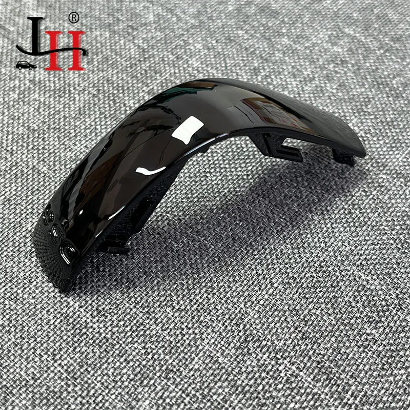 1PCS Chrome Matt With Leather Shift Knob Gear Side Cover DSG Emblem For VW Golf 6 7 R GTI Passat B7 B8 CC R20 Jetta MK6 GLI