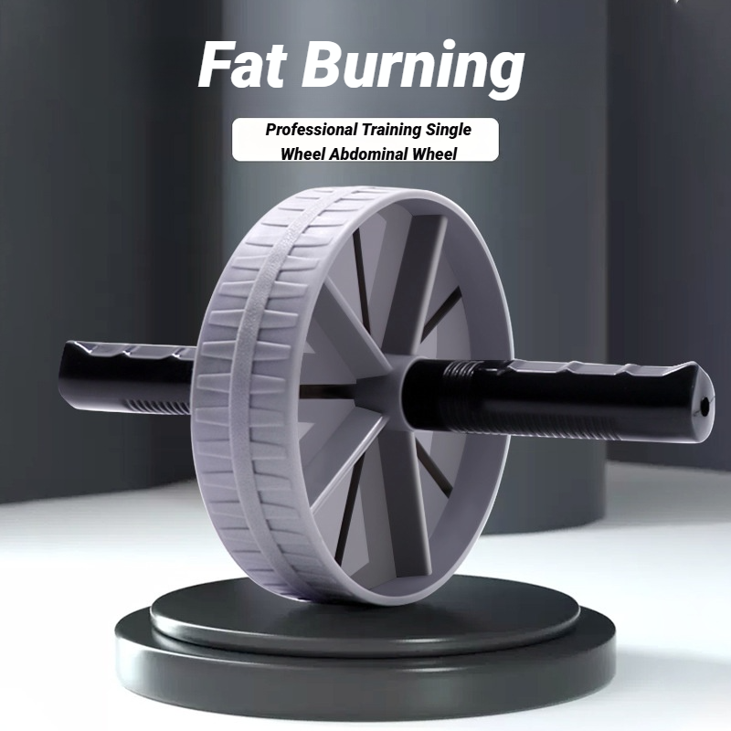 Ruota addominale Forte carico Rullo antiscivolo Rafforzare l'attrezzatura per esercizi muscolari Allenamento fitness Uso domestico Silenzioso