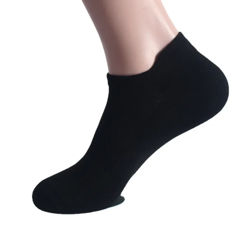 6 pares de calcetines tobilleros para mujer y hombre pareja estudiante oreja de algodón nuevo talla grande malla deportes atléticos correr calcetines de barco de Color sólido