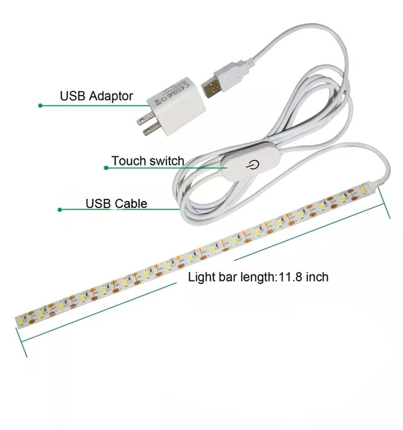 Có Thể Điều Chỉnh Độ Sáng May Quần Áo Máy Đèn LED Đa Chức Năng Làm Việc Linh Hoạt May Đèn Ánh Sáng Cho Khoan Báo Chí Máy Tiện