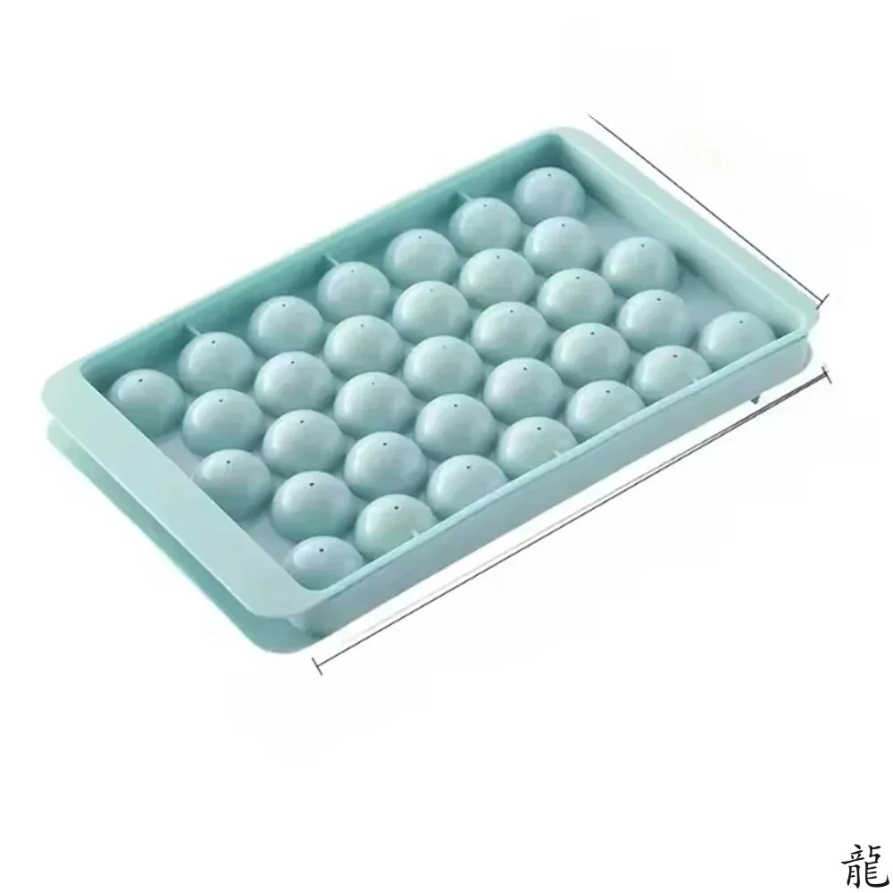 33 Ice Boll Hockey PP Mold Frozen Whiskey Ball Popsicle Ice Cube Tray Box Lollipop Making Gifts Kitchen Tools Accessories