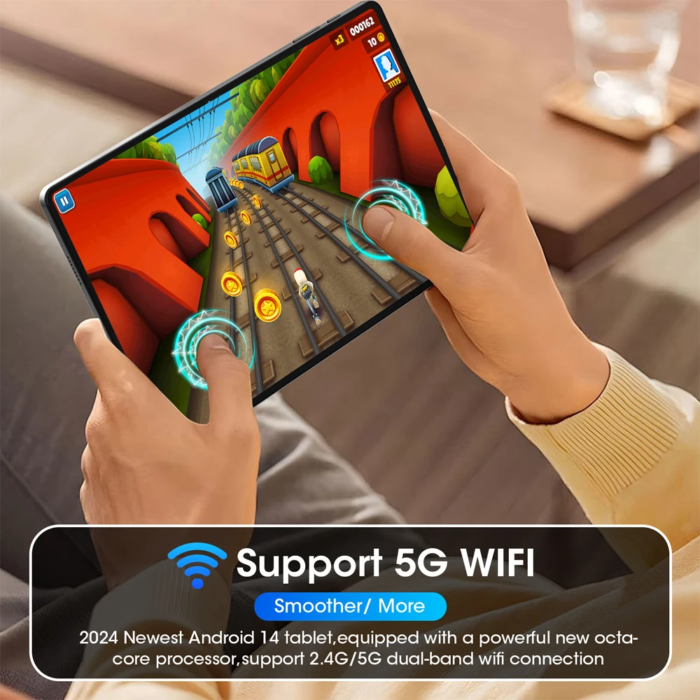 Weeliaksi Android 14 планшет, экран 10,95 дюймов, 14 ГБ + 128 ГБ, Восьмиядерный процессор, 1920x1200 FHD Incell 5 + 13 МП, двойная камера GPS WiFi6, аккумулятор 7000 мАч