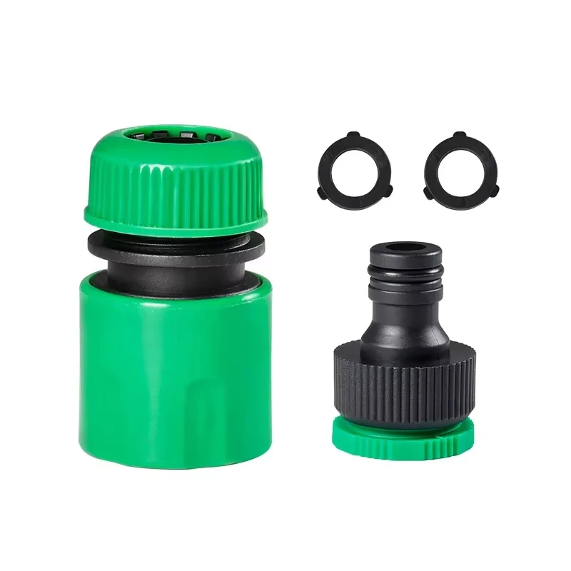 สวนรดน้ําท่อ ABS Quick Connector 1/2 "End คู่ชายข้อต่อท่ออะแดปเตอร์ Extender ชุดสําหรับท่อท่อ