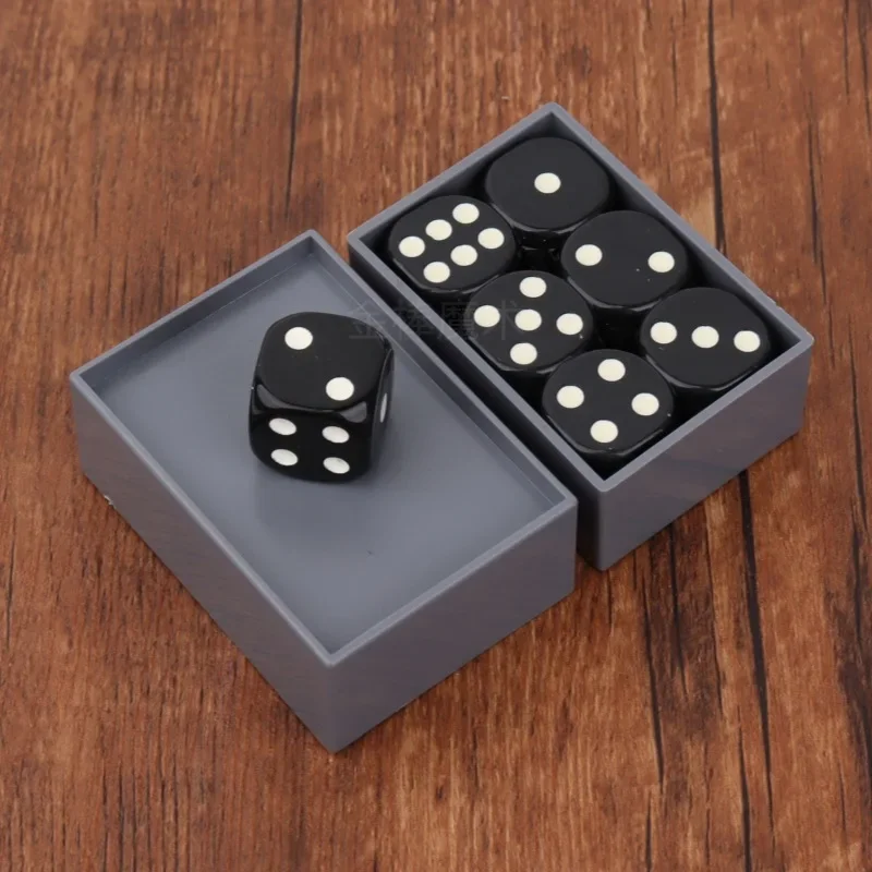 6 unids/caja Predict Miracle Dice Turn All Dice Into 6 magia juguete magos muestra ilusión accesorios juguetes para niños regalos trucos de magia