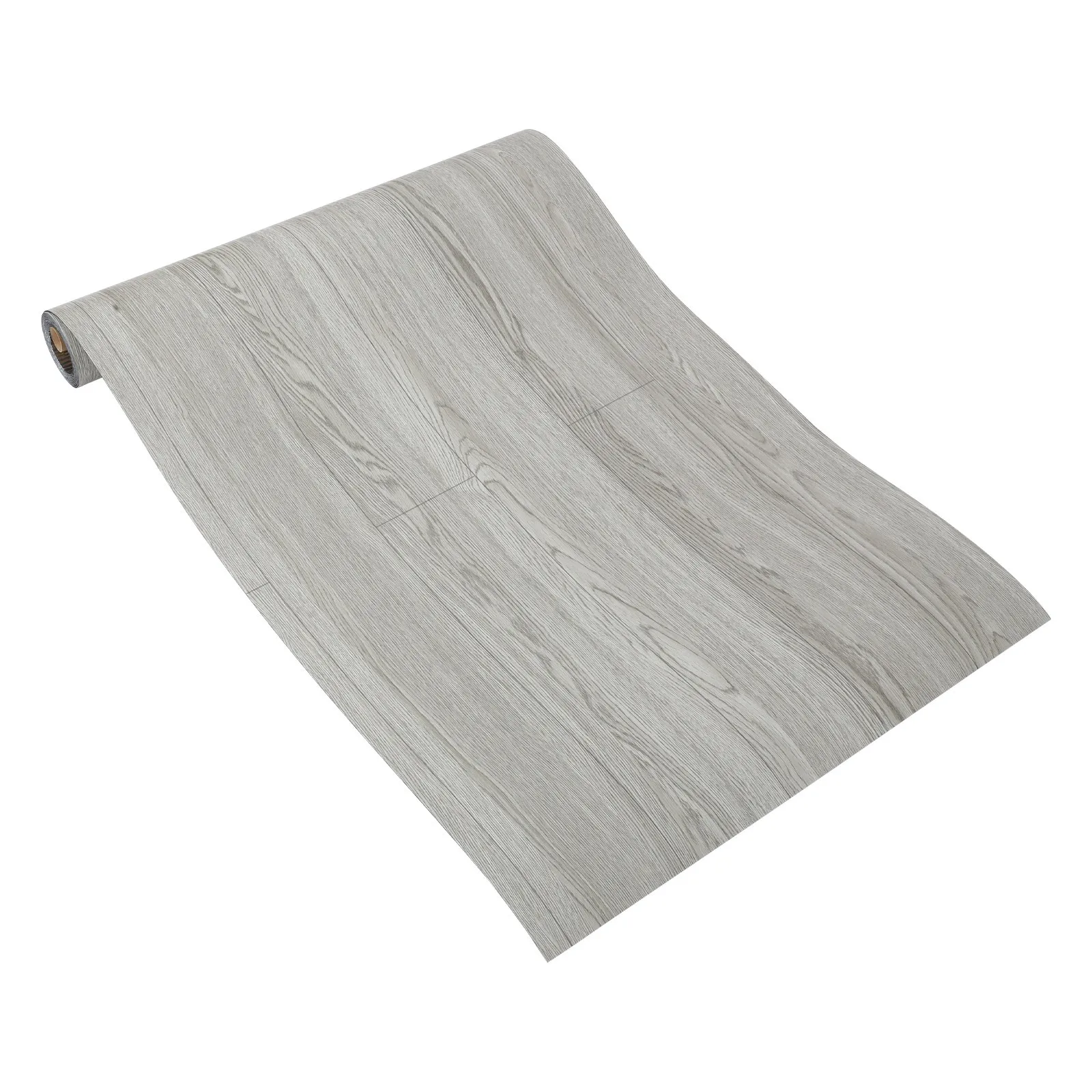 Rollo de suelo autoadhesivo de PVC, resistente al desgaste, antideslizante, fácil instalación, calcomanía de suelo para hogares y supermercados