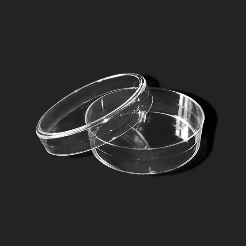 10 pz 60mm plastica trasparente piastre Petri cella Sterile piatto di coltura forniture di laboratorio