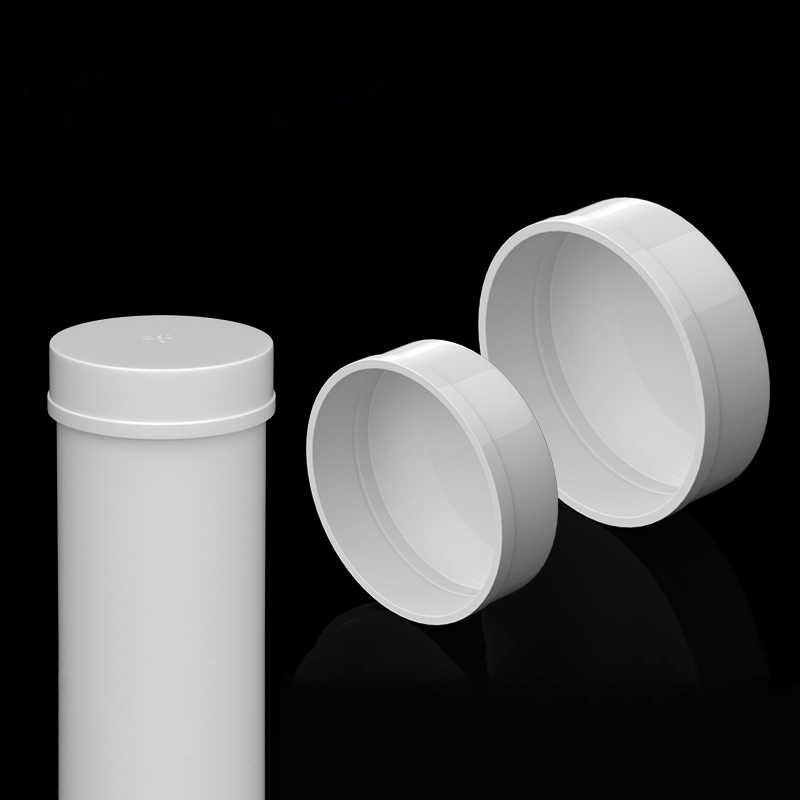 1-10pcs 20/25/32/40/50/60/75/89/110/140/160/165/200/250/315/400mm PVC 파이프 플러그 캡 튜브 커버 흰색 배수 파이프 보호 커버