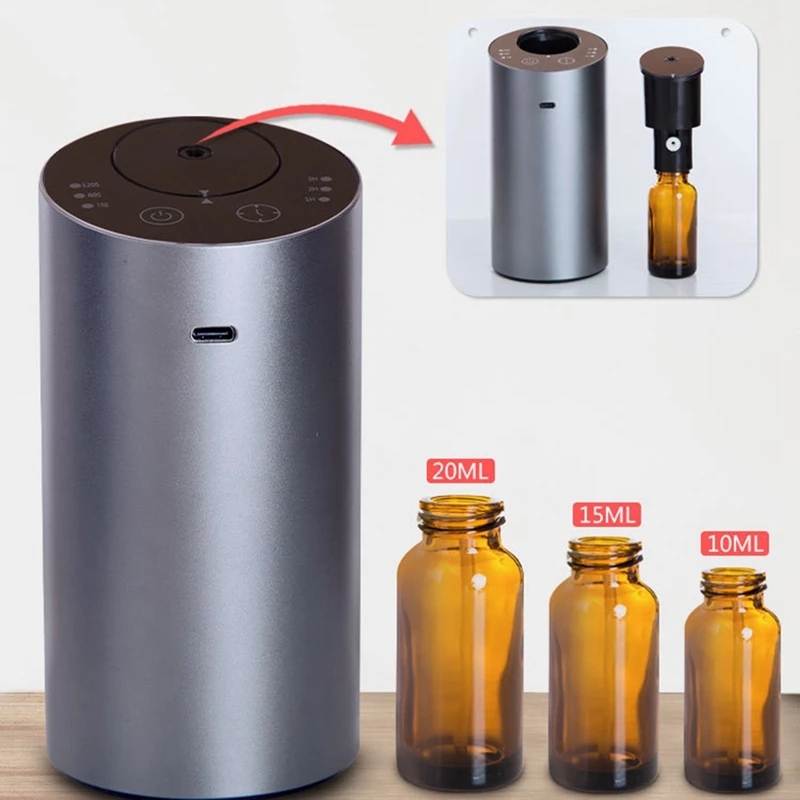 เครื่องหอม Aroma Diffuser เครื่องกระจายกลิ่นไฟฟ้า Nebulizer สําหรับน้ําหอมปรับอากาศรถยนต์ เครื่องกระจายน้ํามันหอมระเหย Vaporizer