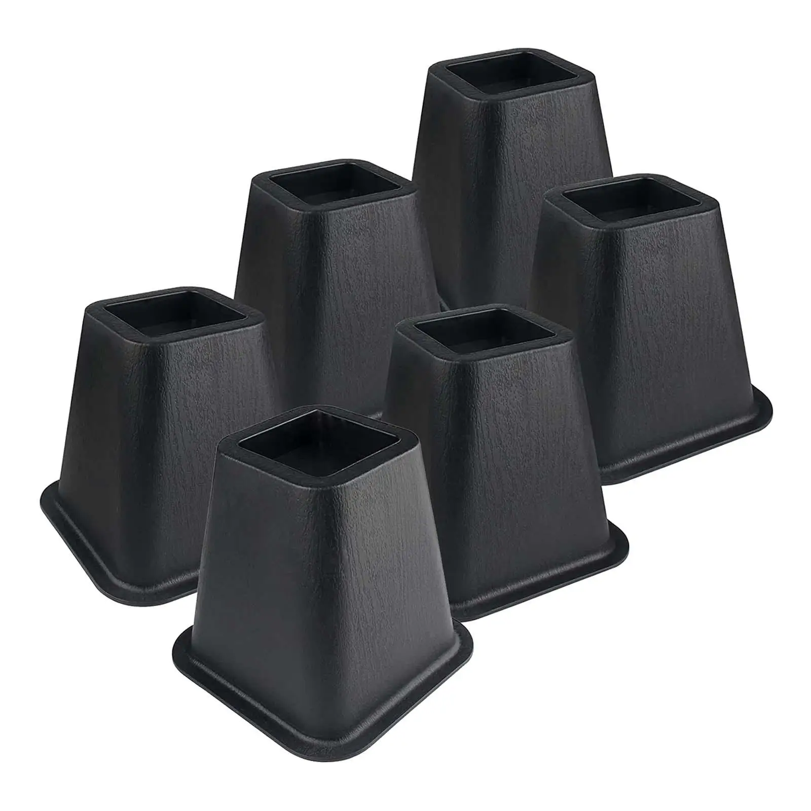 Furniture Bed Riser Non Skid Heavy Duty Free Stackable Heavy Duty Bed Elevator Raisers for Home Living Room Desk Couch Chair