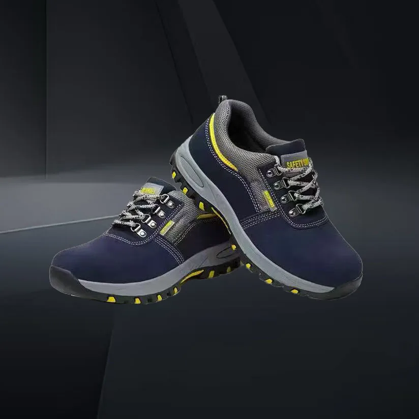 Men Steel Toe Leather Work Boots Safety Shoes Puncture Proof Indestructible Kevlar Sneakers Durable Protective Footwear for Work