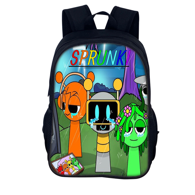 Sprunki School Backpack Bag Incredibox Sprunki School Bag Backpack Mochila Sprunki Student Back Pack Bag Christmas Gift