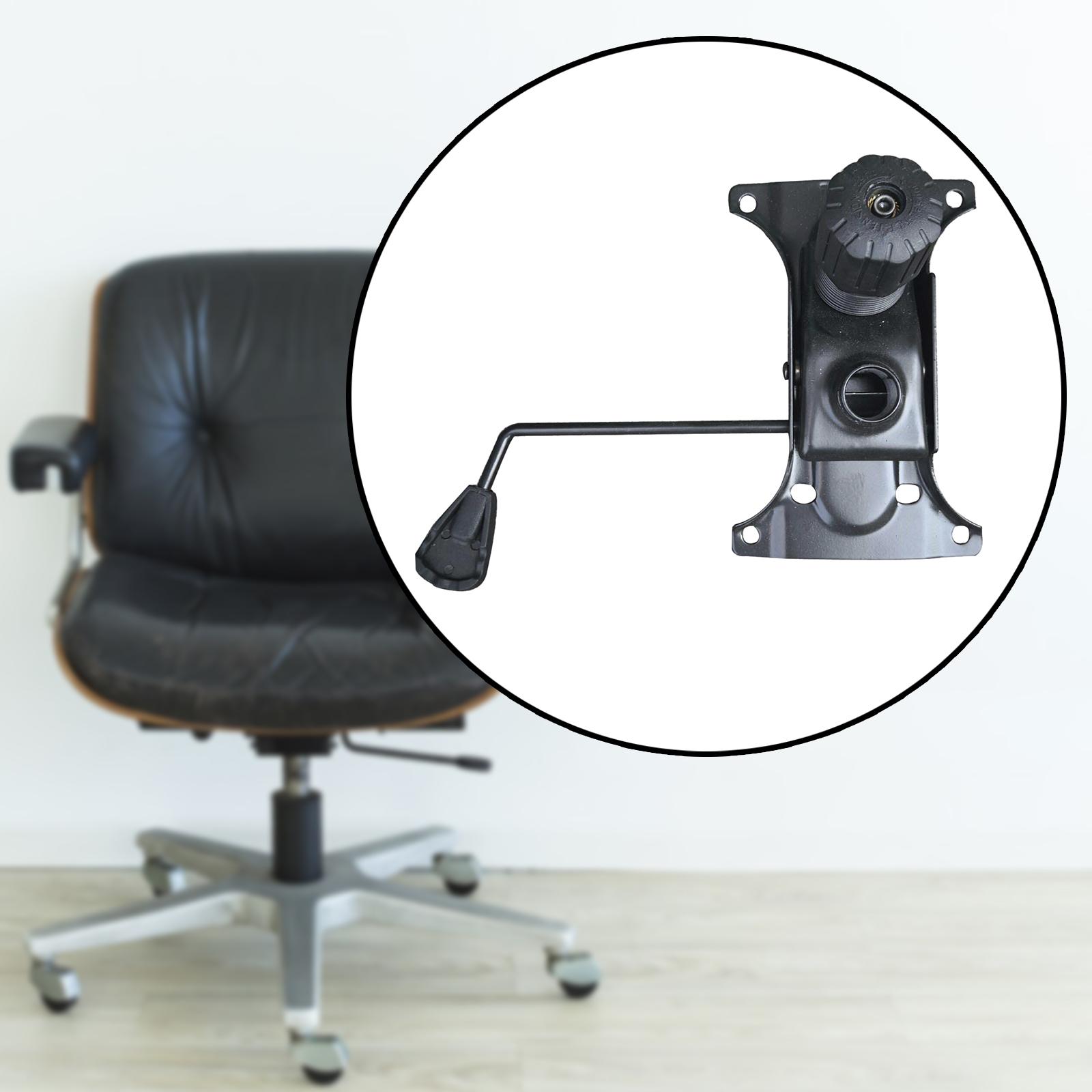 Placa giratoria para silla de oficina, placa Base de asiento, reemplazos, placa de montaje, mecanismo de asiento de Control de inclinación giratoria para el hogar y el dormitorio