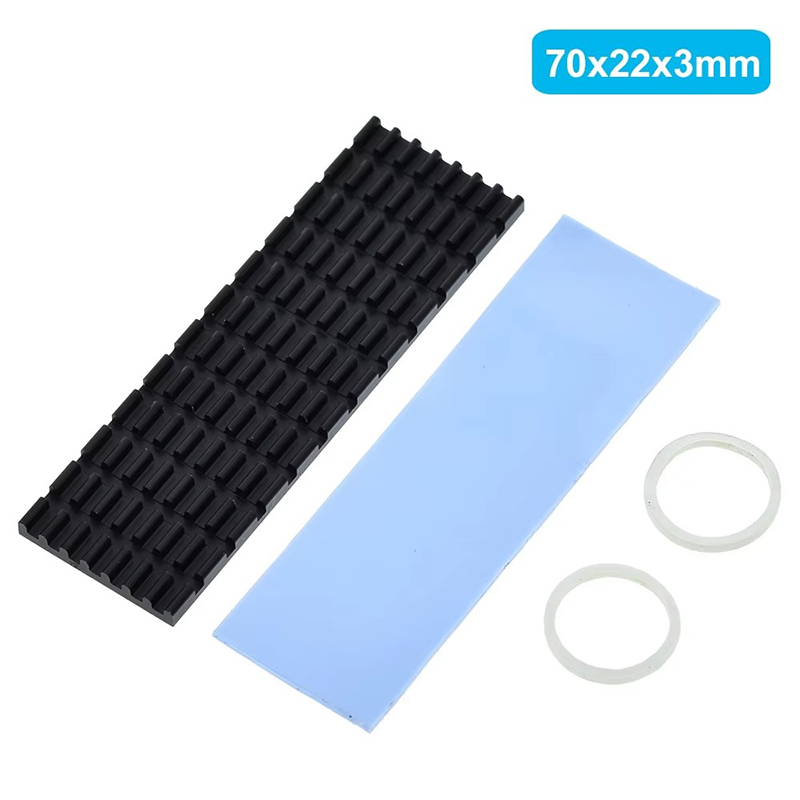 WAVGAT M2SSD Kühlkörper Route CPU Notebook Kühlkörperweste Silikonplatte Aluminiumblech