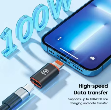 1-4 Stück PD20W USB Typ C auf Lightning-Ladeadapter für iOS Lightning Stecker auf Typ C Buchse Konverter für iPhone iPad