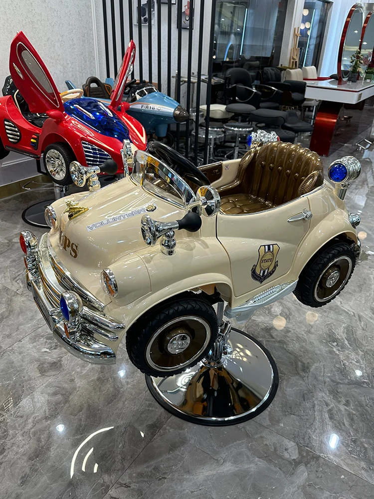 Kinder Friseursalon Friseursalon spezielle Cartoon Simulation Auto Haarschnitt Stuhl Kindersitz