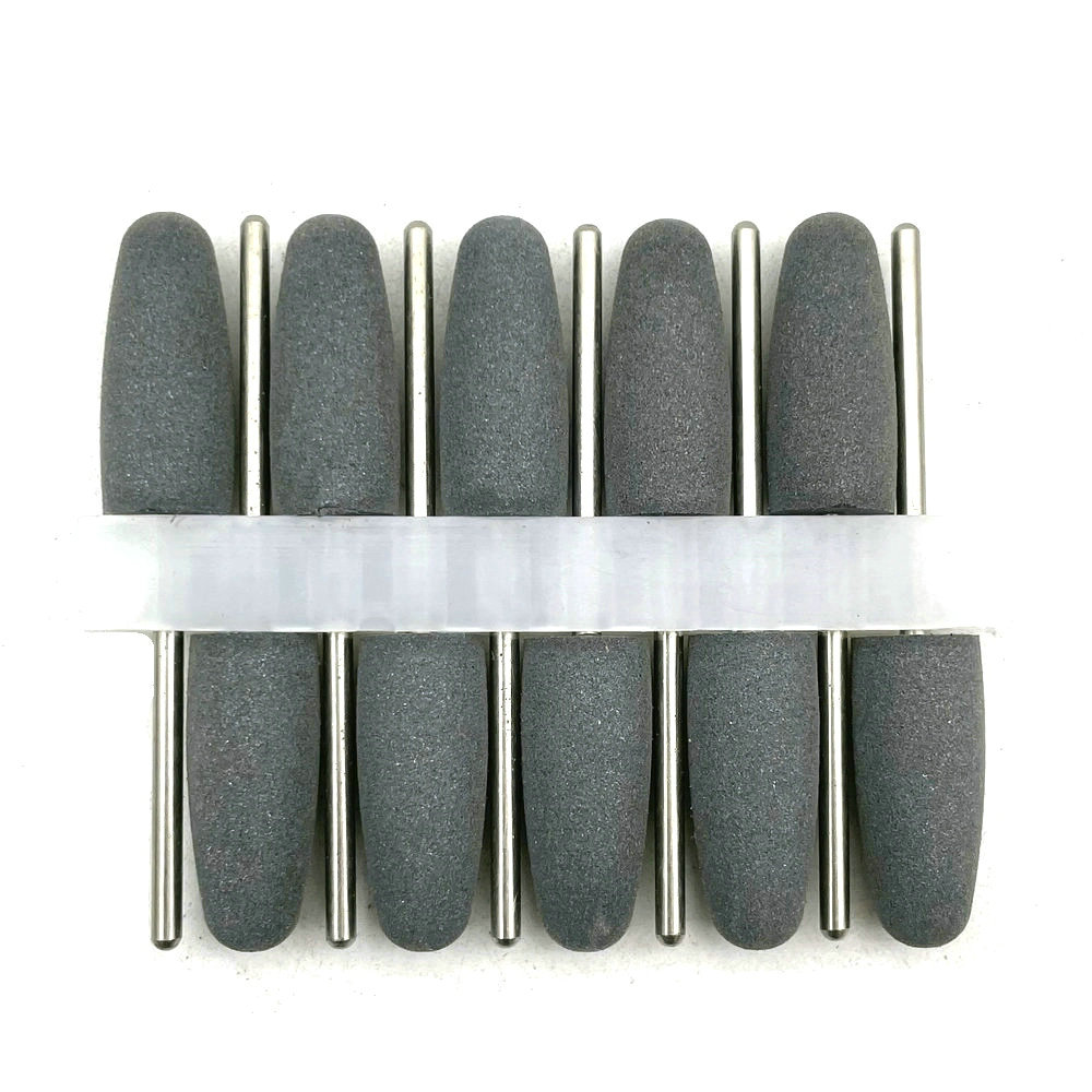 10 Cái/bộ 2.35Mm Nha Khoa Cao Su Silicone Đánh Bóng Burs Làm Trắng Răng Plishing Khoan Đánh Bóng Răng Móng Mũi