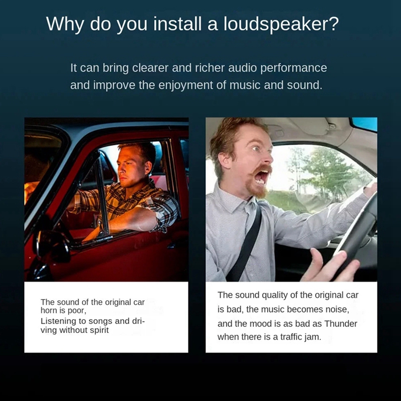 2PCS Car Speaker Tweeter 100W 4Ω 2K-22Khz For  Sagitar Golf Golf Sportsvan DIY Upgrade Speaker Durable