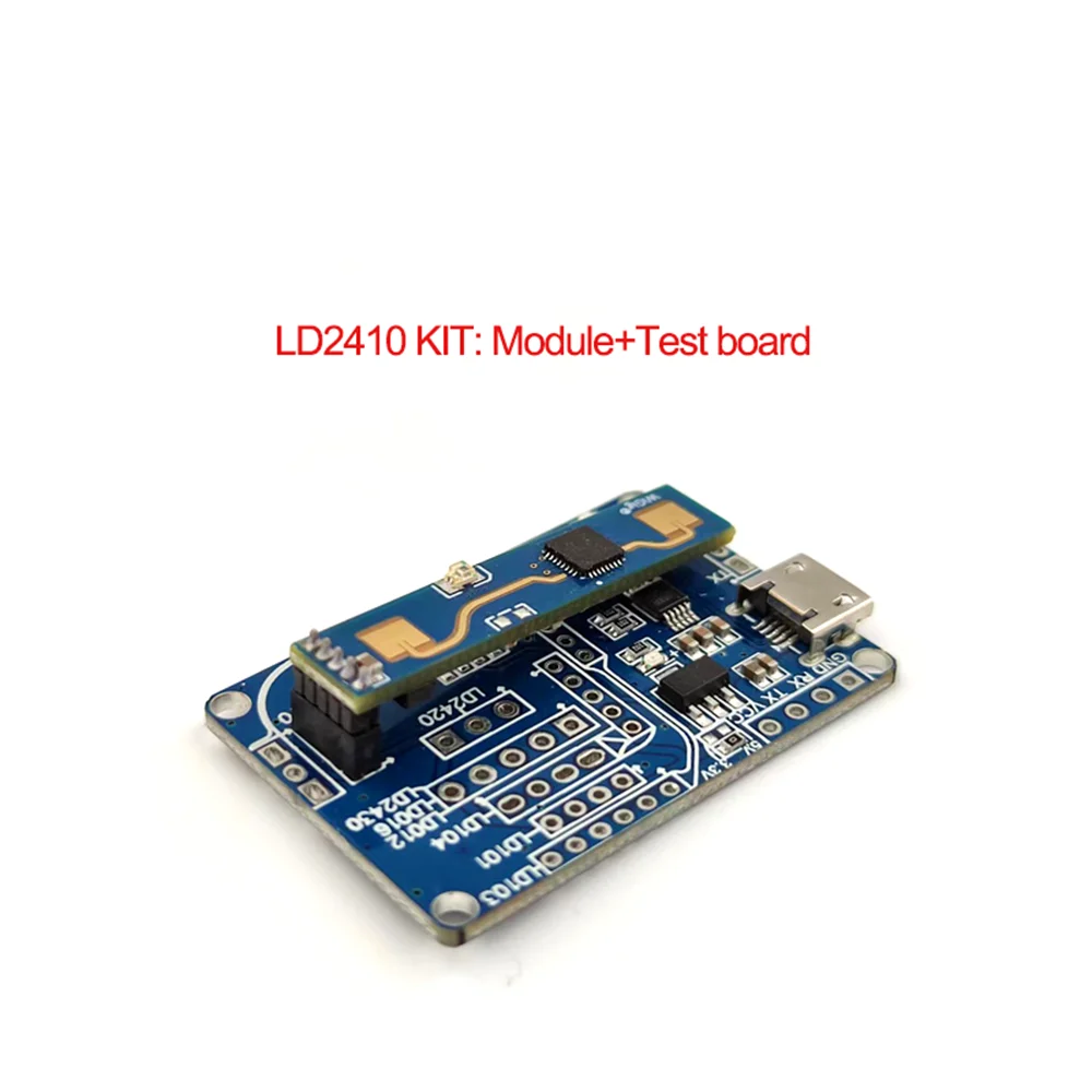 Nuevo HLK-LD2410B-P 24G mmWave FMCW Sensor de Radar de presencia humana módulo de movimiento