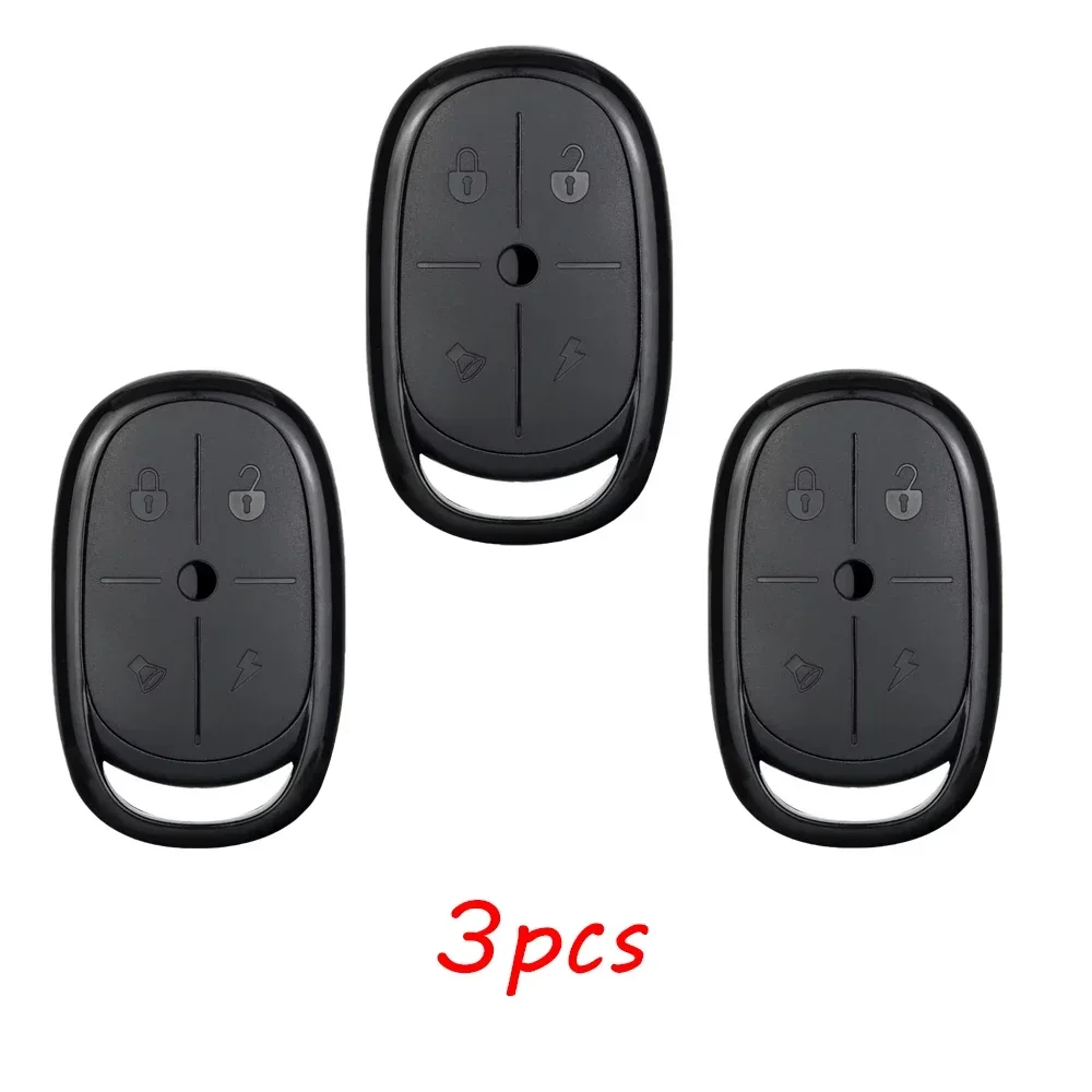 Mando a distancia inalámbrico con copia automática de 4 teclas, frecuencia de 433MHz, para puerta de carril y control de acceso de garaje eléctrico, funciona con pilas