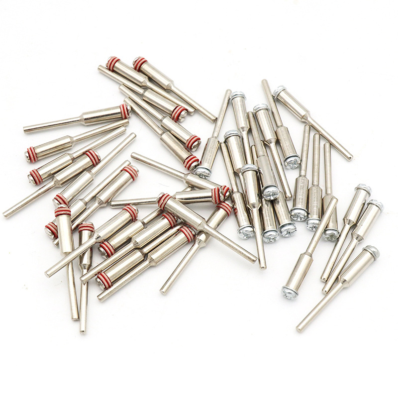 5-50pcs 2.35/3mm Shank Circular Saw Blade Connecting Clamp Rod Rotary Tool Woodwork Dremel Electric Mini Drill Cut-off Disc Tool