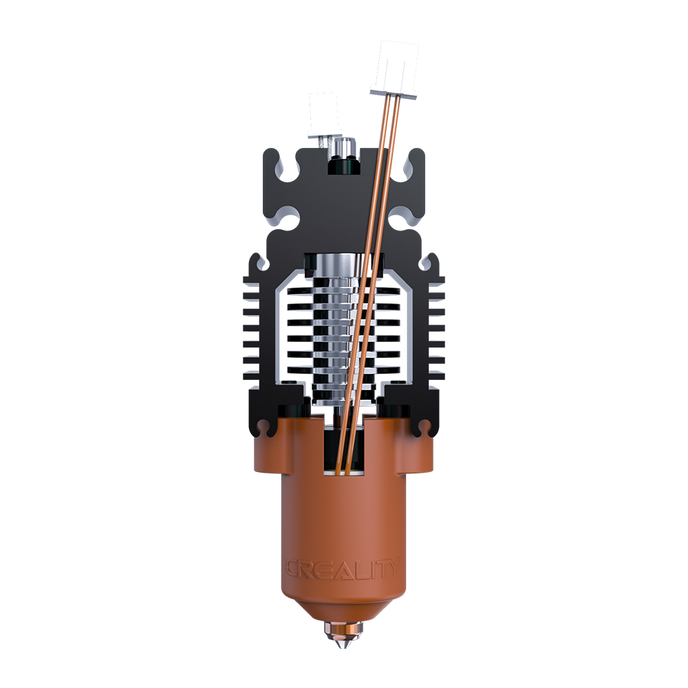 Creality Offizielles Original Ender-3 V3 SE/KE Keramik-Heizblock-Set – 60 W, 0,4 mm Schnellwechsel-Düsensatz, Zubehör für 3D-Drucker