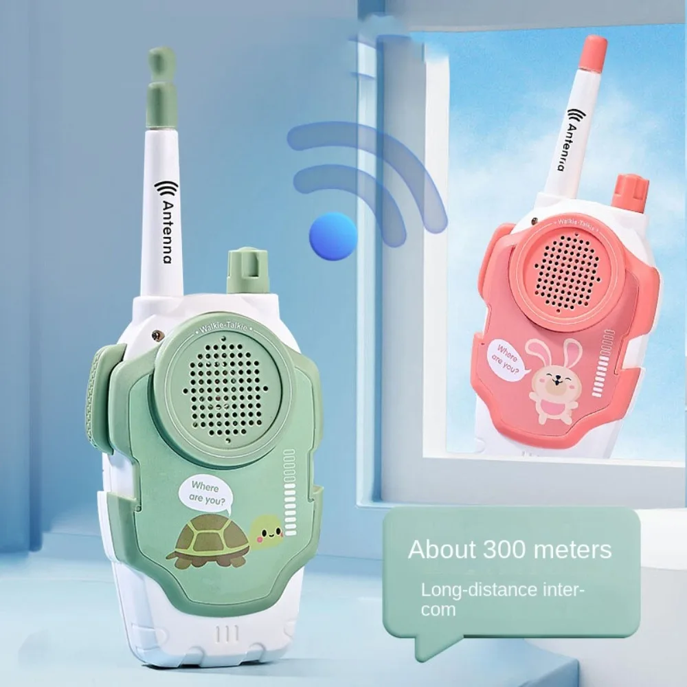 Walkie-talkie โทรศัพท์มือถือกลางแจ้งน่ารักของเล่นเด็กเด็ก Intercom เครื่องการ์ตูนเด็กชายและเด็กหญิงของเล่นเพื่อการศึกษาของขวัญ