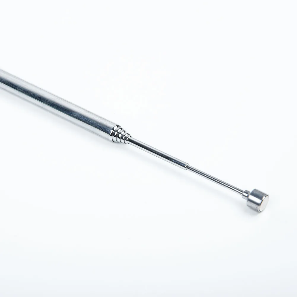 Herramienta de recogida de pluma magnética telescópica, varilla de recogida estilo pluma extensible para mantenimiento de maquinaria de reparación de automóviles
