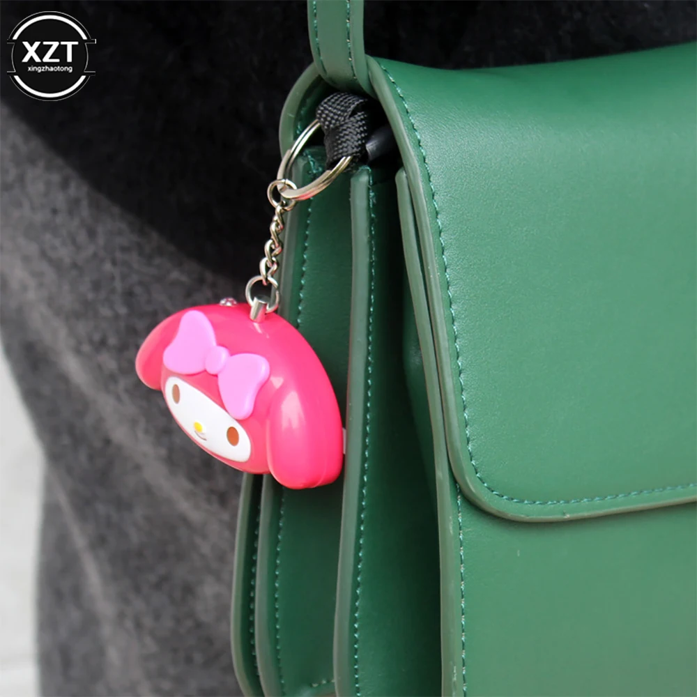 Dễ Thương Mini Tự Vệ Báo Động Keychain Siêu Lớn Cá Nhân Báo Động An Ninh Chống-Tấn Công Báo Động Khẩn Cấp Keyring Cho Phụ Nữ Trẻ Em