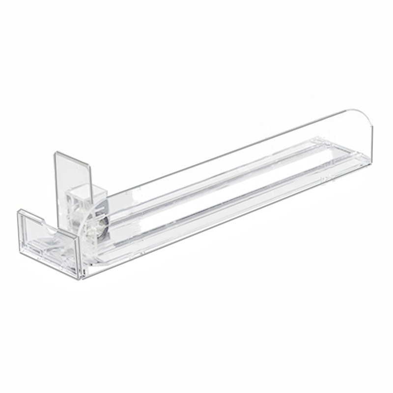 Estante de plástico, repuesto automático, empujador de empuje, estante de supermercado, productos para cigarrillos, Unibody de un solo lado, 20 piezas