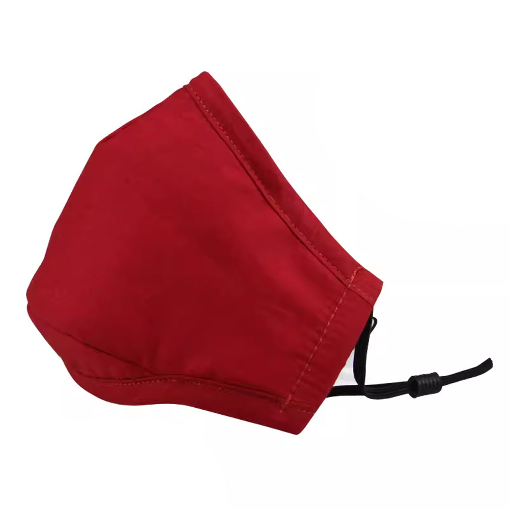 Cotton Face Mask for Women Men Solid Color Washable Adjustable Breathable Reusable Anti-Dust Mouth Cover