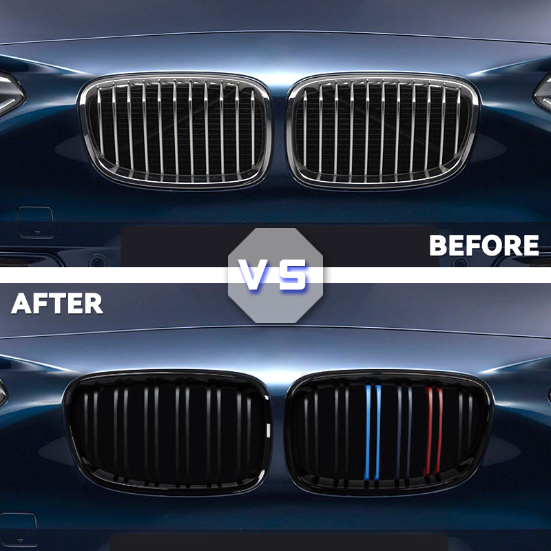 Voorbumper Nier Grille Radiator Guard Grill M Prestaties Auto Accessoires Fit Voor BMW 1 Serie F20 F21 2011-2014