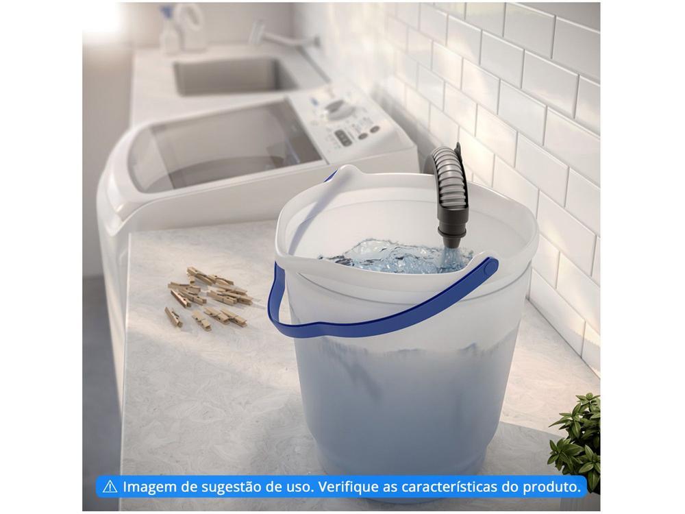 Lavadora de Roupas Electrolux LED14 Essential Care 14Kg Cesto Inox 11 Programas de Lavagem Branca - 110V